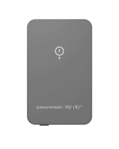 Momax Q.Mag Power7 Magnetic Wireless Battery Pack 10000mAh- Space Grey