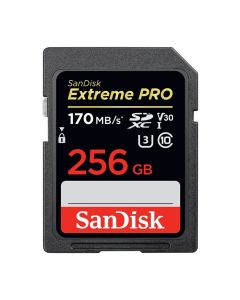 SanDisk Extreme PRO SDXC UHS-I Memory Card 256GB (170MB/s)