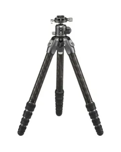 BENRO TTOR35CGX35 TORTOISE COLUMNLESS CARBON FIBER THREE SERIES TRIPOD WITH GX35 BALL HEAD (5-SECTIONS)