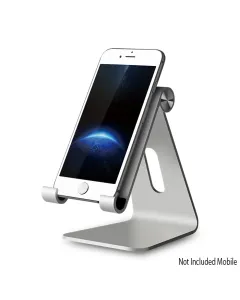 Adjustable Tablet Stand For Tablets & smartphones - Silver