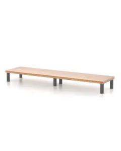 Monitor Riser With Aluminum Feet For Computer Laptop Stand Elevating Laptop Stand With Desk Organizer