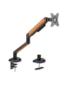 Lumi Elemental Gaming Single Monitor Arm With Rgb Lighting Ldt63-c012gl