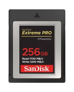 SANDISK 256GB EXTREME PRO CFEXPRESS CARD TYPE B 1700/1200 MB/S