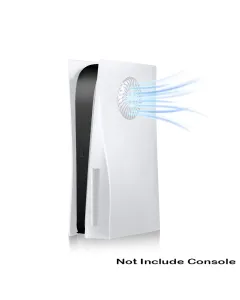 Ps5 Console (Cd Version) Replacement Shell (Face Plate) With Cooling Vents - White