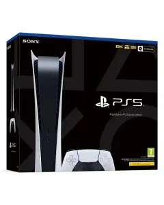 Sony Ps5 Playstation 5 Digital Console (4k 120 Hdr 8k) 825gb/go (R2) - White