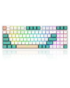 Redragon Veigar K643wgc-rgb-pro 94keys Tri-modes Mechanical Gaming Keyboard With Red Switches