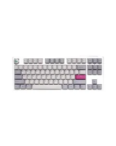 Ducky One 3 Tkl - Silent Red Switch Hot-swap Mechanical Keyboard - Mist Grey (English)