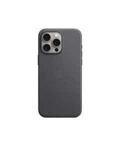 Apple Iphone 15 Pro Max 6.7-inch Finewoven Case With Magsafe — Black