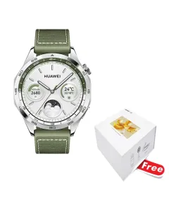 Huawei Watch Gt 4 (46mm) - Green With Free Huawei-gift