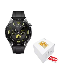 Huawei Watch Gt 4 (46mm) - Black With Free Huawei-gift