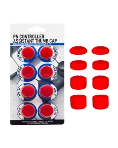 Ps5 Controller Assistant Thumb Cap 8pack - Red