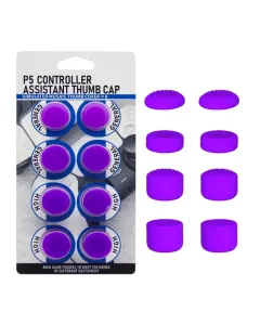 Ps5 Controller Assistant Thumb Cap 8pack - Purple