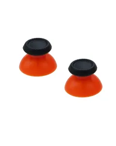 Ps5 Analog Cover 3d Thumb Sticks Cap For Sony Ps5(2pack) - Black/orange