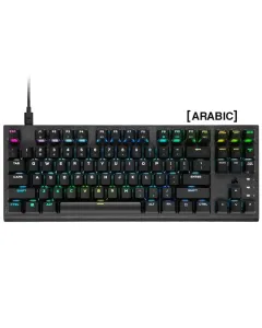 Corsair K60 Pro TKL RGB  Optical-Mechanical Tenkeyless  Gaming Keyboard - Arabic