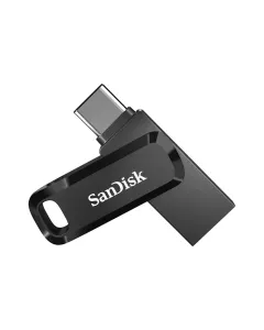 SanDisk 64GB Ultra Dual Drive Go USB Type-C Flash Drive,Black - SDDDC3-064G-G46