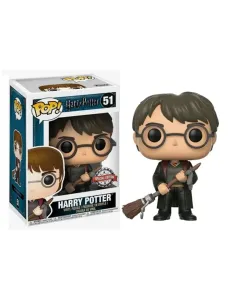 Funko Pop! Movies: Harry Potter - Harry Potter w/ Firebolt (Exc)