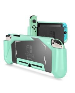 Tomtoc Nintendo Switch TPU Dockable Grip Case - Green
