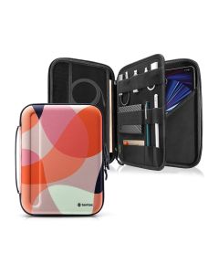 Tomtoc Portfolio Case for 11" iPad Pro 2021-2018/10.9" iPad Air 4/10.2" iPad 8th/7th Gen - Mixed Orange