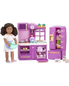 Our Generation Gourmet Kitchen Set Purple