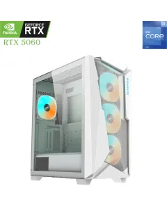 Gaming PC Gigabyte – Intel Core i7 12th Gen, RTX 5060 8GB, 1TB SSD, 16GB RAM – White
