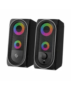 Porodo Gaming Stereo Bluetooth Speakers 10W - Black
