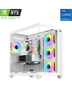 GAMING PC SHARX – Intel Core i7 14th Gen, RTX 5060 Ti 16GB, 1TB SSD, 16GB RAM