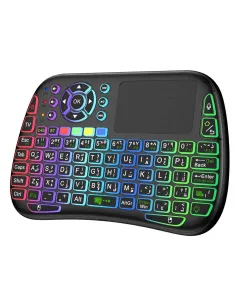 Porodo Mini Wireless Keyboard Touch Combo - Black
