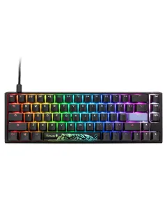 Ducky One 3 Classic Wired Mechanical Gaming Keyboard Cherry Red Key - Black Arabic Layout