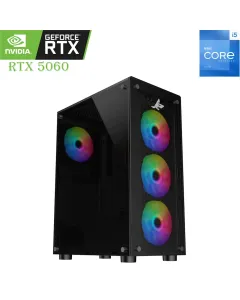Gaming Pc – Intel Core I5 (13th Gen), Rtx 5060 8gb, 1tb Ssd, 16gb Ram Black