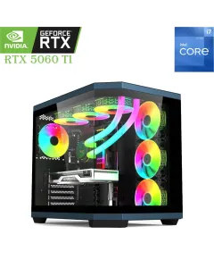 Gaming Pc – Intel Core I7 (12th Gen), Rtx 5060 Ti 8gb, 1tb Ssd, 16gb Ram – Black