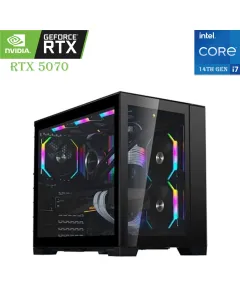 Gaming Pc Intel Core I7 14th Gen Rtx 5070 12gb, 1tb Ssd, 16gb Ram Black