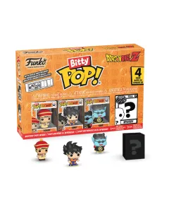 Funko Pop Bitty 4 Pack: Dbz- Gohan / Goku / Kaio / Mystery