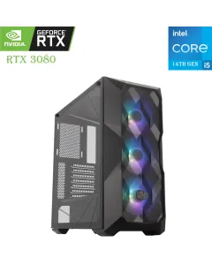 Gaming Pc Intel Core I5-14th Gen Rtx 3080 12gb, 1tb Ssd, 16gb Ram