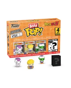 Funko Pop Bitty 4 Pack: Dbz- Frieza 4th Form / Super Saiyan Goku (First Appearance) / Piccolo / Mystery
