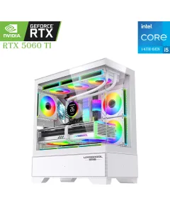 Gaming Pc Lc-99pro Intel I5 14th Gen Rtx 5060 Ti 8gb, 1tb Ssd, 16gb Ram