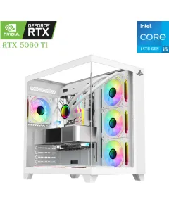 Gaming Pc Sharx Intel Core I5-14th Gen Rtx 5060ti 8gb, 1tb Ssd, 16gb Ram