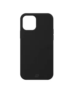 Momax Silky & Soft Silicone Anti-bacterial Case For Iphone 12 Pro Max 6.7" - Black