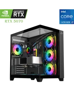 Gaming Pc I7 14th Gen Rtx 5070 12gb, 1tb Ssd, 16gb Ram