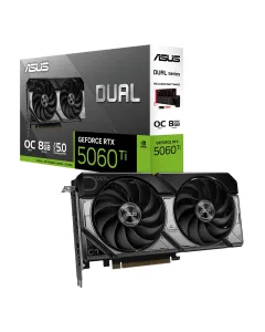 ASUS DUAL Nvidia GeForce RTX 5060 TI OC 8GB Graphic Card - Black