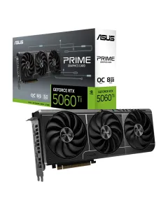 ASUS PRIME Nvidia GeForce RTX 5060Ti OC 8GB GDDR7 DLSS 4 Graphics Card - Black