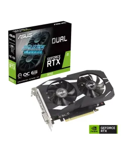 ASUS Dual GeForce RTX 3050 OC Edition 6GB GDDR6 Graphics Card