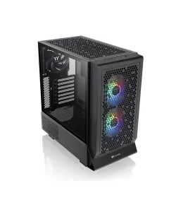 Thermaltake Ceres 300 Mid Tower Sides Panel Tempered Glass with 2 ARGB 140MM Fans - Black
