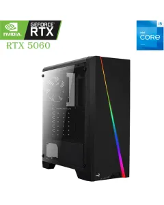 GAMING PC AEROCOOL – Intel Core i5 13th Gen | RTX 5060 8GB | 1TB SSD | 16GB RAM