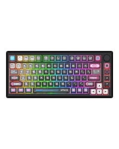Redragon K732MC-RGB-PRO 3 Modes Connection Aluminum Alloy Body Mechanical Keyboard