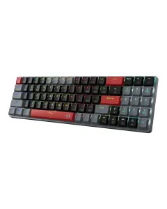 Redragon K626 RGB Wireless Mechanical Keyboard with Number Pad, Triple Mode 75% Low Profile Keyboard