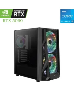 Mid-Tower Gaming PC – Intel Core i5 14th Gen | RTX 5060 8GB | 1TB SSD | 16GB RAM