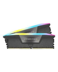 CORSAIR VENGEANCE RGB 32GB (2x16GB) DDR5 DRAM 6400MT/s CL32 AMD EXPO & Intel XMP Memory Kit