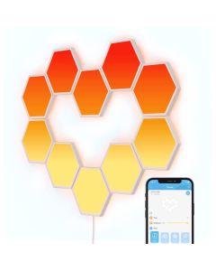 Govee Glide Hexa Light Panels, RGBIC (10 LED Panels)