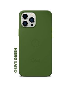 Goui Magnetic Cover For iPhone 12 Pro Max  - Olive Green