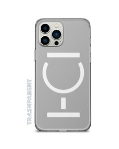 Goui Magnetic Cover For iPhone 13 Pro - Transparent Clear